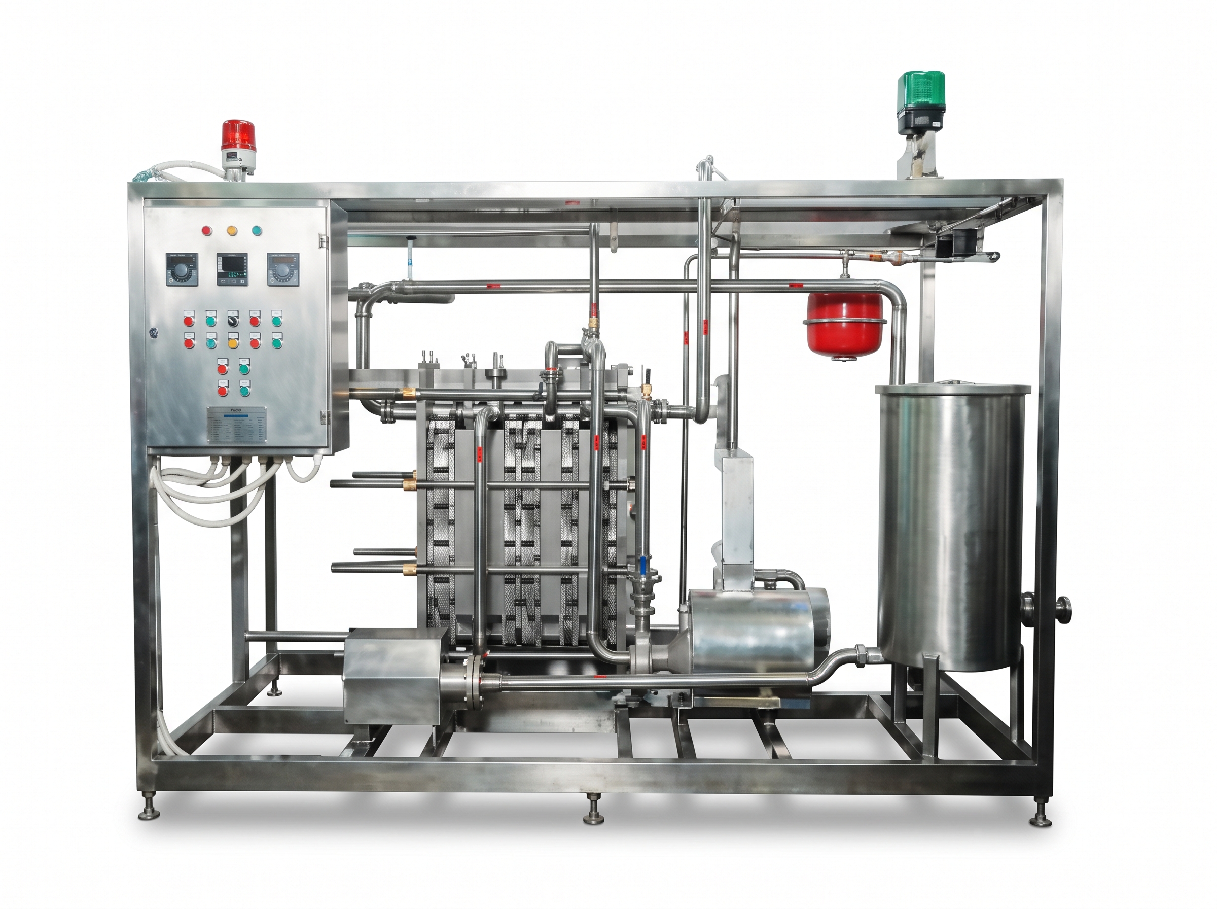 Milk / Juice Pasteurizer Plant